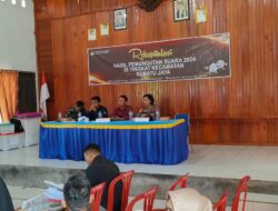 Polres Lamandau Beri Pengamanan Rapat Pleno Rekapitulasi Hasil Pemungutan suara