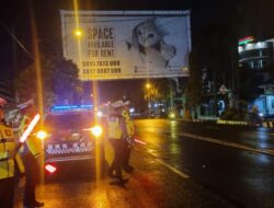 Cegah Balap Liar, Blue Light Patrol Satlantas Polresta Pati Sisir Jalanan di Malam Minggu