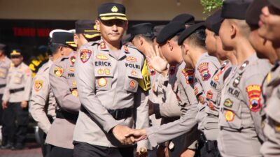 Kapolres Banjarnegara Apresiasi Personel Pengamanan Tahap Inti Pemilu 2024