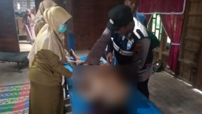 Warga Sidoarum Ditemukan Meninggal di Sungai Kedonglo, Polsek Jakenan Lakukan Olah TKP