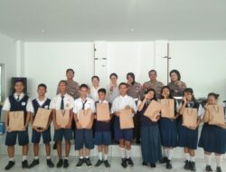 Ditlantas Polda Kalteng Berikan Edukasi Tertib Berlalu Lintas di SMP Bethel Palangka Raya