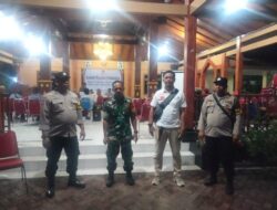 Jaga Keamanan dan Ketertiban Selama Pemilu, Polsek Gatak Sukoharjo Lakukan Patroli Dialogis Malam