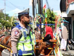 Polres Banjarnegara Lakukan Pengamanan Kirab  Prosesi Hari Jadi Banjarnegara Ke-453