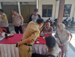 Dokkes Polres Sukoharjo Buka Layanan Kesehatan bagi Personel Pengamanan dan Anggota PPK
