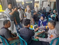 Personel Pengamanan dan Anggota PPK Terima Layanan Kesehatan Dokkes Polres Sukoharjo