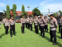 Kunjungi Polres Batang, Tim Supervisi Polda Jateng Periksa Kesiapan Personel Dalmas