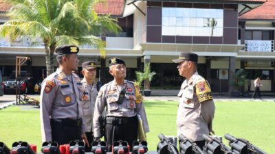 Periksa Kesiapan Personel Dalmas, Tim Supervisi Polda Jateng Kunjungi Polres Batang