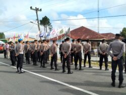 Rapat Pleno Terbuka Pemilu 2024 Tingkat Kabupaten Dihadiri Kapolres Humbahas