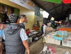 Kunjungi Pasar, Satgas Pangan Polres Banjarnegara Awasi Harga Kebutuhan Pokok