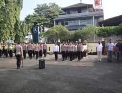 Pengamanan Rekapitulasi Suara Tingkat Kabupaten, Polres Sukoharjo Terjunkan Personil