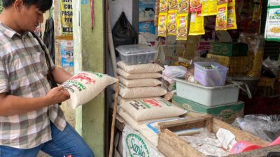 Market Inspection: Satgas Pangan Polresta Pati Ensures Rice Prices Are Stable
