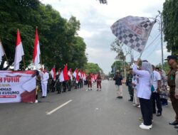 1.500 Masyarakat Batang Ikuti Kirab Merah Putih Peringati Haul Kyai Surgi Batang