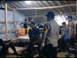 Sinergitas TNI-POLRI, Gencarkan Edukasi Larangan Knalpot Bising di Kragan