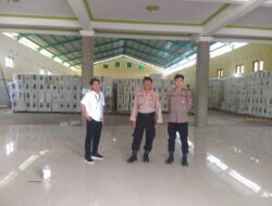 Personil Polres Rembang Laksanakan Penjagaan Gudang Logistik KPU Usai Pemilu 2024