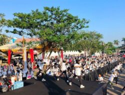 Ribuan Warga Meriahkan Senam Gemoy Prabowo-Gibran di Banda Aceh