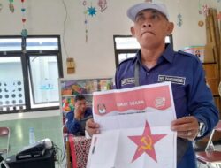 Geger Surat Suara Ditempel Gambar Palu Arit di Semarang