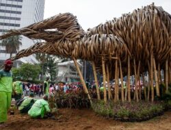 Instalasi Bambu Seharga Rp550 Juta Kebanggaan Anies Baswedan Dibongkar