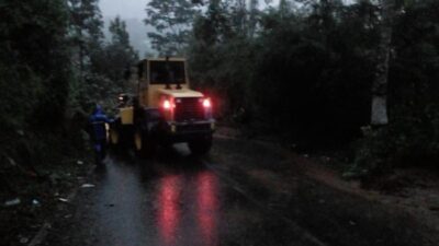 Longsor di Jalur Pekalongan-Banjarnegara Mulai Dibersihkan