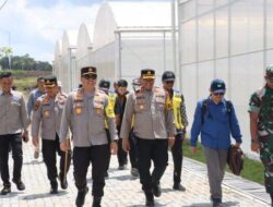 Kapolres Humbang Beri Pengamanan Maksimal Kunjungan Sejumlah Menteri, Kapolda Sumut Turut ke Pollung