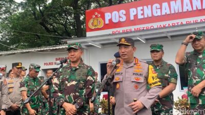 Antisipasi Potensi Gangguan, Kapolri dan Panglima TNI Cek Pengamanan Pemilu 2024