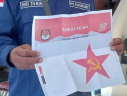 Di Semarang, Ada Surat Suara Ditempel Gambar Palu Arit, Polda Jateng Turun Tangan