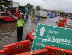 Semarang Diguyur Hujan Lebat Seharian, Sejumlah Daerah Tergenang Banjir
