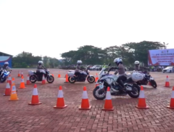 Kereen…!! Atraksi Tim Safety Ridding Ditlantas Polda Aceh