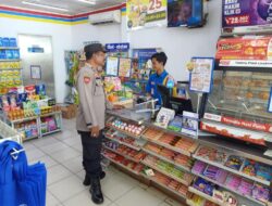 Cegah Kejahatan Saat Ramadhan, Polsek Sarang Intensifkan Patroli di Pertokoan & Minimarket