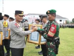 Jaga sinergitas TNI-Polri, Kapolda Jawa Tengah beri penghargaan kepada Babinsa