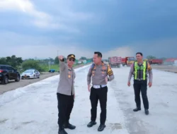 Kapolres Klaten Tinjau Exit Tol Solo-Jogja yang Akan Dibuka untuk Mudik Lebaran, Begini Kondisinya