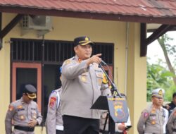 Jelang Ops Keselamatan Candi 2024, Polres Rembang Laksanakan Apel Gelar Pasukan