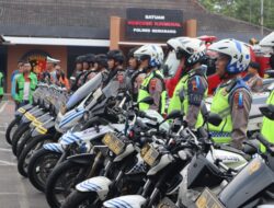 Polres Semarang Laksanakan Apel Gelar Pasukan Operasi Keselamatan Candi 2024