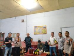Back Up Polres Rembang, Polsek Rembang Kota Ikut Gelar Razia Miras Dalam Rangka Ops Pekat Candi 2024