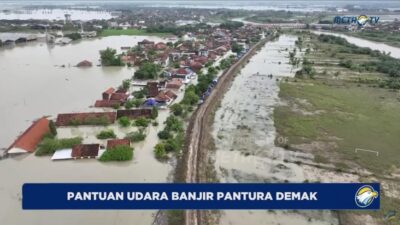 Kendaraan ke Semarang Via Mijen Demak Mengular Akibat Banjir Demak