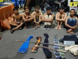 Hendak Tawuran, 6 Pemuda Diamankan Polrestabes Semarang