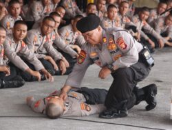 Tingkatkan Kemampuan Personel, Ditsamapta Polda Kalteng Gelar Pelatihan TPTKP