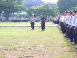 Polres Banjarnegara Apel Gelar Pasukan Operasi Keselamatan Lalu Lintas Candi 2024