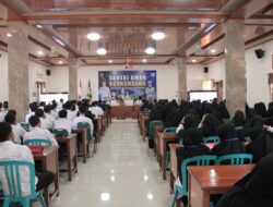 Edukasi Tertib Berlalu Lintas Ops Keselamatan Candi, Polres Sukoharjo Kunjungi Ponpes