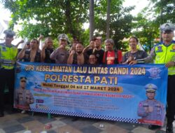 Dukung Indonesia Maju, Polresta Pati Luncurkan Operasi Keselamatan Lalu Lintas