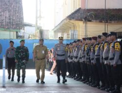 Polres Banjarnegara Terjunkan 587 Personel Pengamanan Pilkades Serentak Gelombang II Tahun 2024