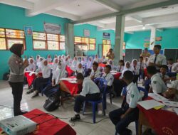 Satlantas Polres Sukoharjo Beri Edukasi di Sekolah dan Ajak Pelajar Tertib Berlalu Lintas