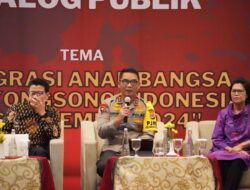 Kapolda DIY Beri Materi Dialog Publik Integrasi Anak Bangsa Menyongsong Indonesia Emas Pasca Pemilu 2024