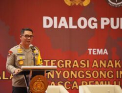 Kapolda DIY Jadi Pemateri Dialog Publik Integrasi Anak Bangsa Menyongsong Indonesia Emas Pasca Pemilu 2024