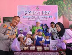 Rayakan HUT ke 44, Kemala Bhayangkari 22 Nanga Bulik Gelar Olahraga & Market Day