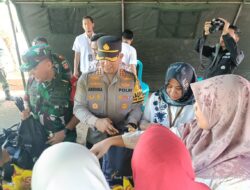 TNI Polri di Pati Jaga Stabilitas Pangan dan Gelar Bazar Pasar Murah