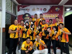 Briptu Bella Kanti Asih Polwan PolresBatang Bersinar di Kejurnas Kapolri Cup 5 Taekwondo: Raih Medali Emas