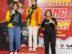 Luar Biasa, Polwan Polres Batang Sabet Medali Emas di Kejurnas Kapolri Cup 5 Taekwondo