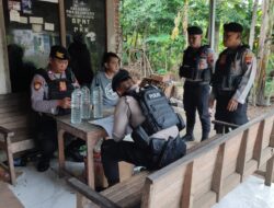 Tim Patroli Polresta Pati Kembali Amankan Puluhan Botol Miras saat Operasi Pekat