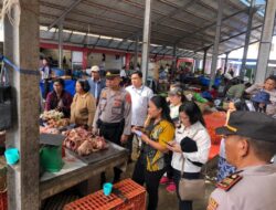 Jelang Bulan Rahmadan, Polres Humbahas Cek Ketersediaan Sembako di Pasar Tradisional