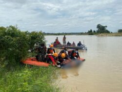 Hari Ke-3 Pencarian, Tim Gabungan Berhasil Temukan Korban Tenggelam di DAS Kahayan